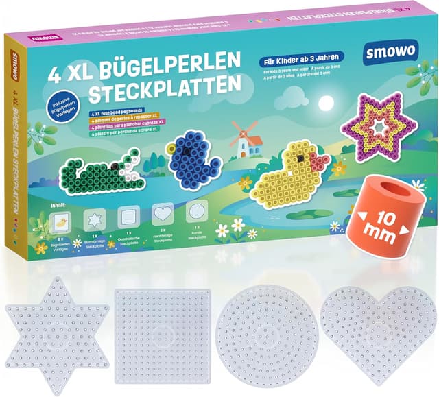 Detalle de Smowo 10mm Steckplatten Set 4 🧩