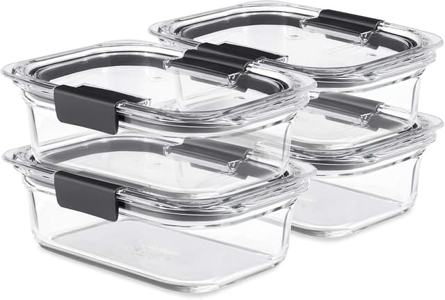 Imagen de Rubbermaid Brilliance Glass Food Storage 3.2 Cup set 🍱 en OfertitasTOP