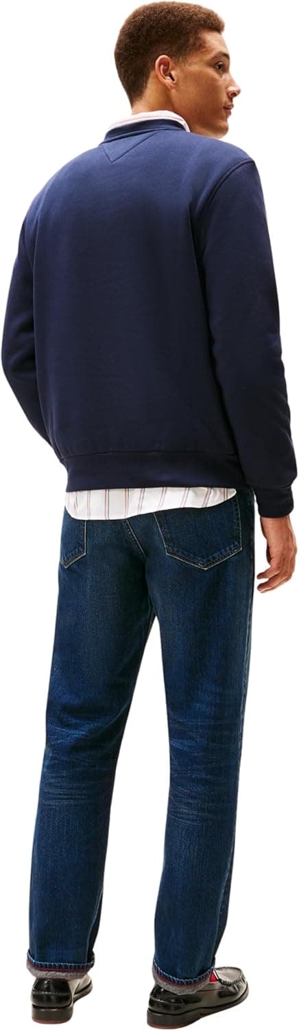 Detalle de Tommy Hilfiger Men’s Hilfiger Arch Sweatshirt (MW0MW41426) pullover sweatshirt