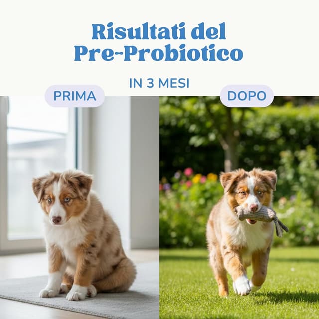 Detalle de Lamina Care Probiotici per cani con 1 miliardo UFC: supporto digestivo per gas e infiammazione