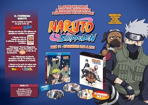 Detalle 2 de Naruto Shippuden Box 11 (Episodios 268 a 295) en Blu-ray, Selecta Vision