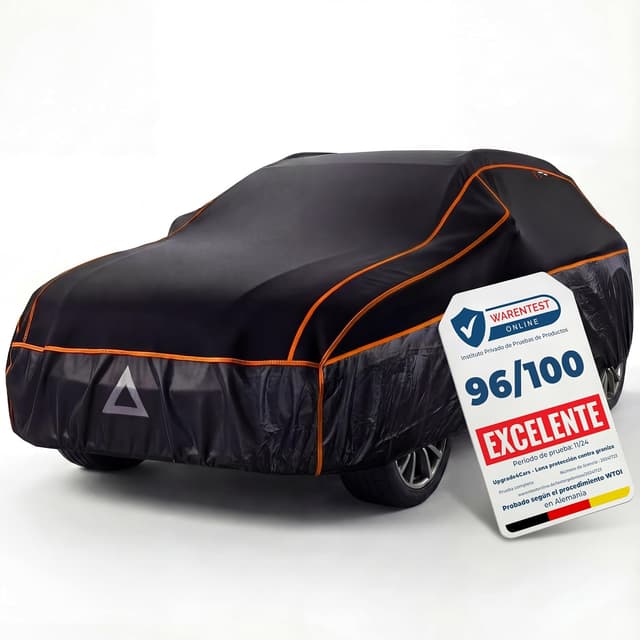 Detalle de Upgrade4cars Funda Coche Exterior Anti Granizo SM