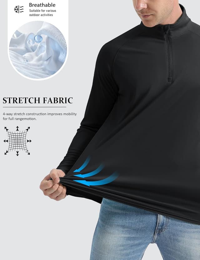 Thumbnail 2 de MAGCOMSEN Men's Long Sleeve Sun Shirt UPF 50+ Rash Guard