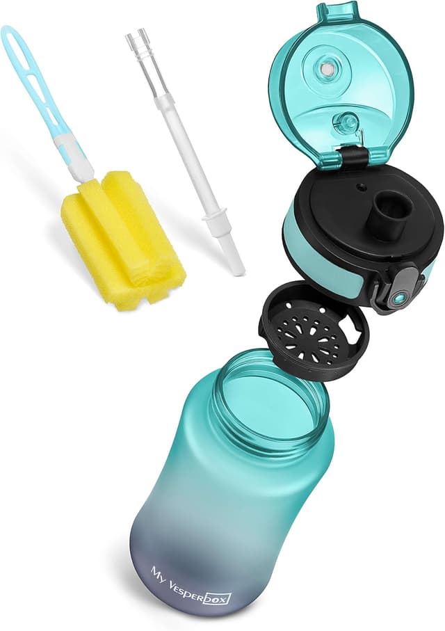 Detalle 2 de Kinder-Wasserflasche 350 ml für Schule