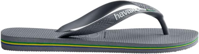 Detalle 2 de Havaianas Brasil Logo — tongs unisex confortables à semelle antidérapante