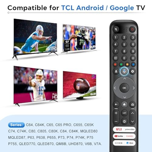 Thumbnail 1 de Mando Universal TCL con Comando por Voz para Smart TV 🎙