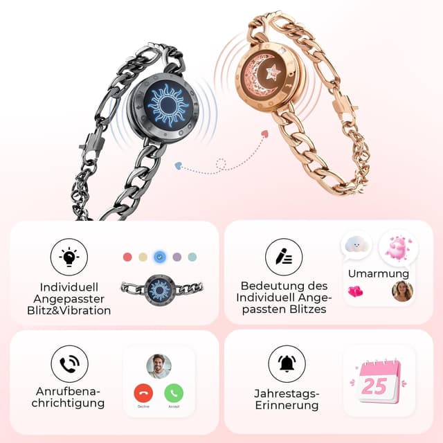 Thumbnail 2 de TOTWOO Intelligente Partnerarmbänder 5 Tage 💑