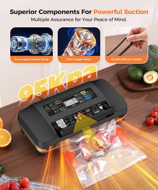 Thumbnail 5 de Vacuum Sealer Machine 95KPa