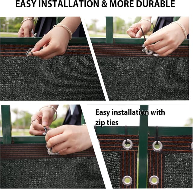 Thumbnail 3 de Dellna Fence Privacy Screen, 6x50Ft 🚪