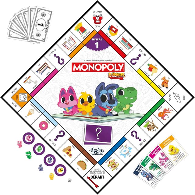Thumbnail 2 de Monopoly Junior édition 2026 Jeu de Plateau
