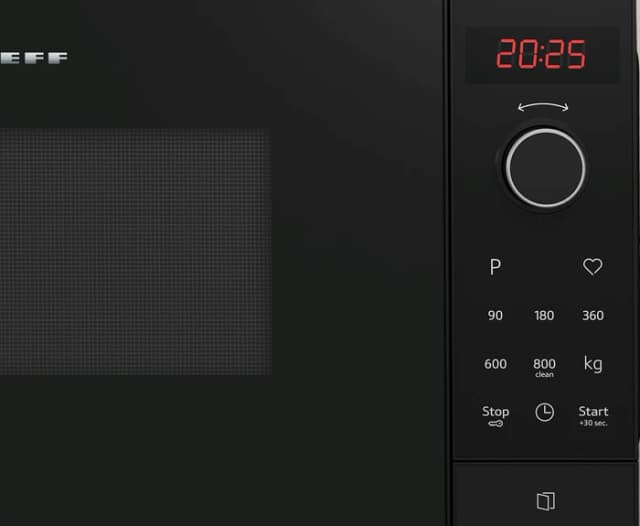 Detalle 2 de NEFF FLAWG20S2 Solo-Mikrowelle mit 7 Automatikprogrammen und Inverter-Technologie
