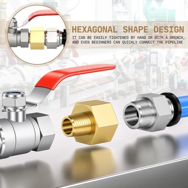 Thumbnail 4 de Bwintech Reduzierverbinder 3/8 auf 1/4 BSP