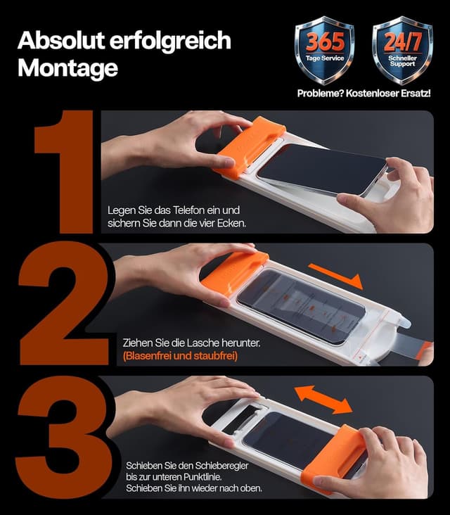 Thumbnail 5 de TORRAS OrigArmor AR 9H Panzerglas für iPhone 17 Pro Max