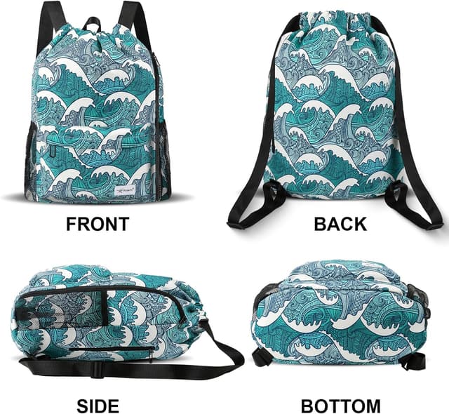 Detalle 2 de Risefit Waterproof Swimming Bags drawstring 350g