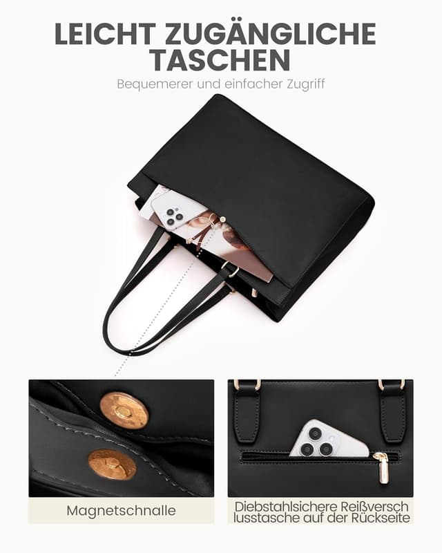 Thumbnail 6 de LOVEVOOK Laptoptasche 15,6 Zoll 💼