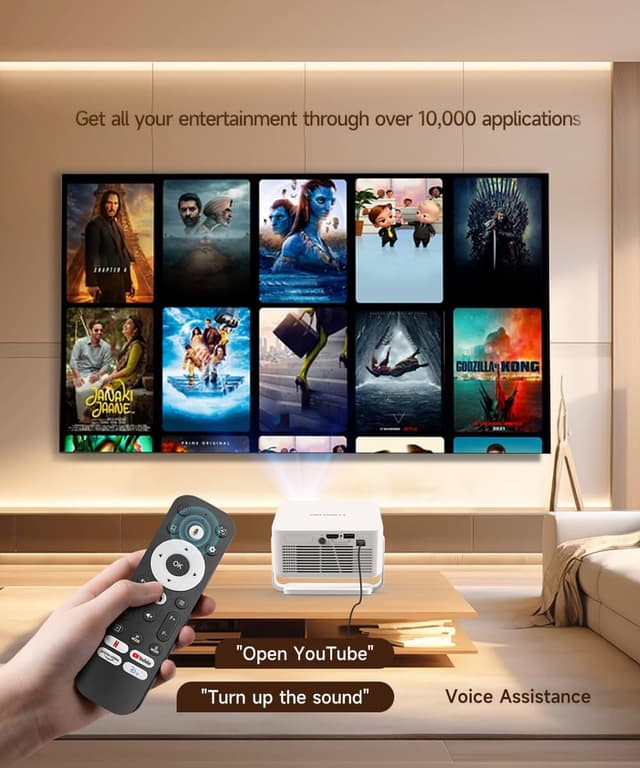 Detalle 2 de Magcubic HY300GT Mini Beamer 2K