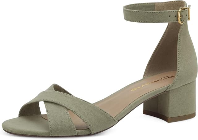 Thumbnail 6 de Tamaris Sandalette Damen Vegan Elegant – bequeme Blockabsatz-Sandalette mit ANTIslide