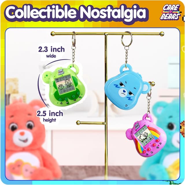 Detalle 2 de Care Bears Digital Pet – Good Luck Bear Cyber Pet (handheld interactive virtual pet)