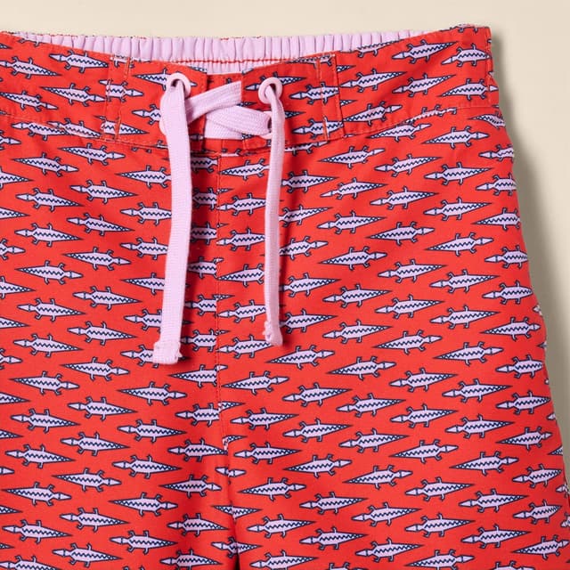 Detalle de Shorts da bagno con asciugatura rapida per bambini e ragazzi Amazon Essentials