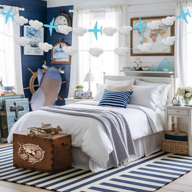 Detalle 2 de SUNBEAUTY Flugzeugbanner 3 m Wolken