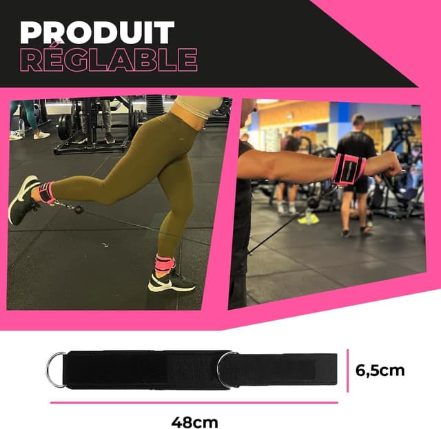 Thumbnail 6 de NativoDex Sangle Cheville 2 unités 🏋️♀
