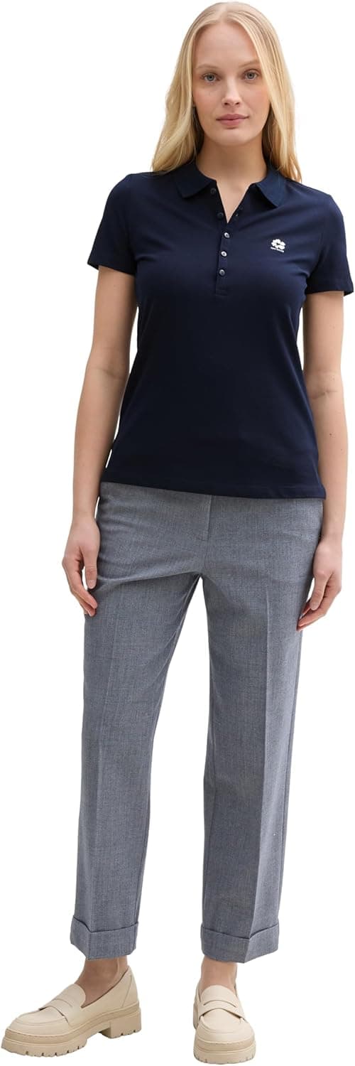 Detalle 2 de TOM TAILOR 1047627 Polo donna a maniche corte (confezione da 1)