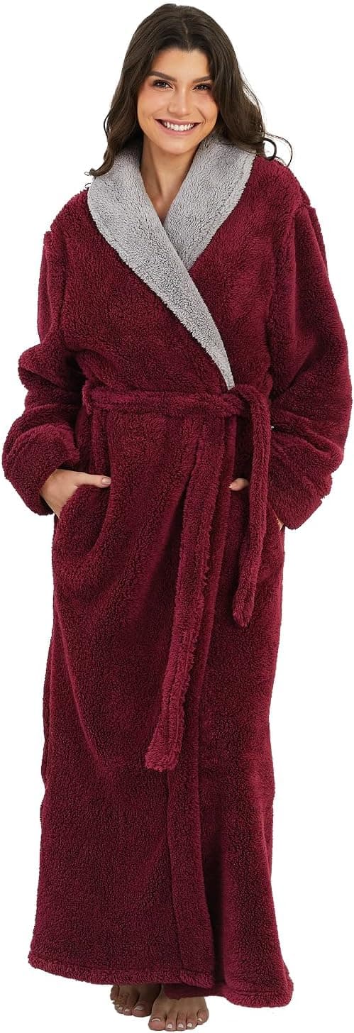 Imagen de ZFSOCK Robe de Chambre Femme Polaire en OfertitasTOP