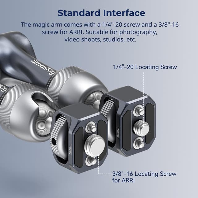 Detalle 1 de SMALLRIG Bras Magique 7" Rosette