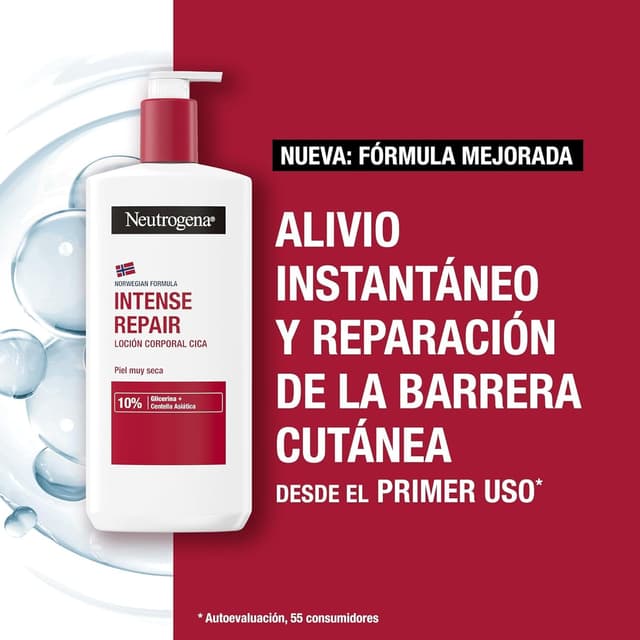 Thumbnail 1 de Neutrogena Fórmula Noruega Loción CICA 2x750 ml 🌿 Hidratación intensa
