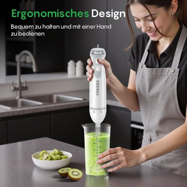 Detalle 1 de FRESKO 4-in-1 Stabmixer 1000W 🍲