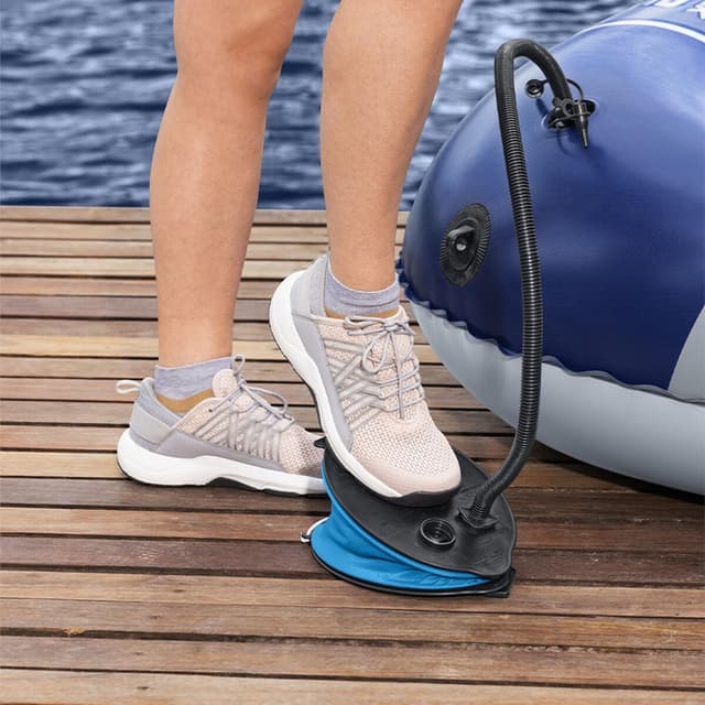 Detalle 1 de Bestway Air Step 800 ML manual foot air pump for inflatables