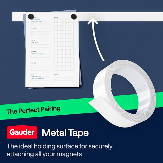 Thumbnail 5 de GAUDER Magnets for Whiteboard 18x5mm 62 Pieces