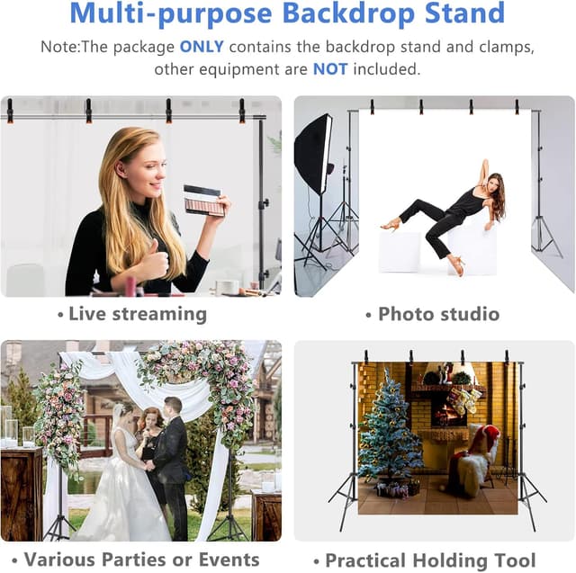 Thumbnail 6 de MSKIRA 2x3m Backdrop Stand