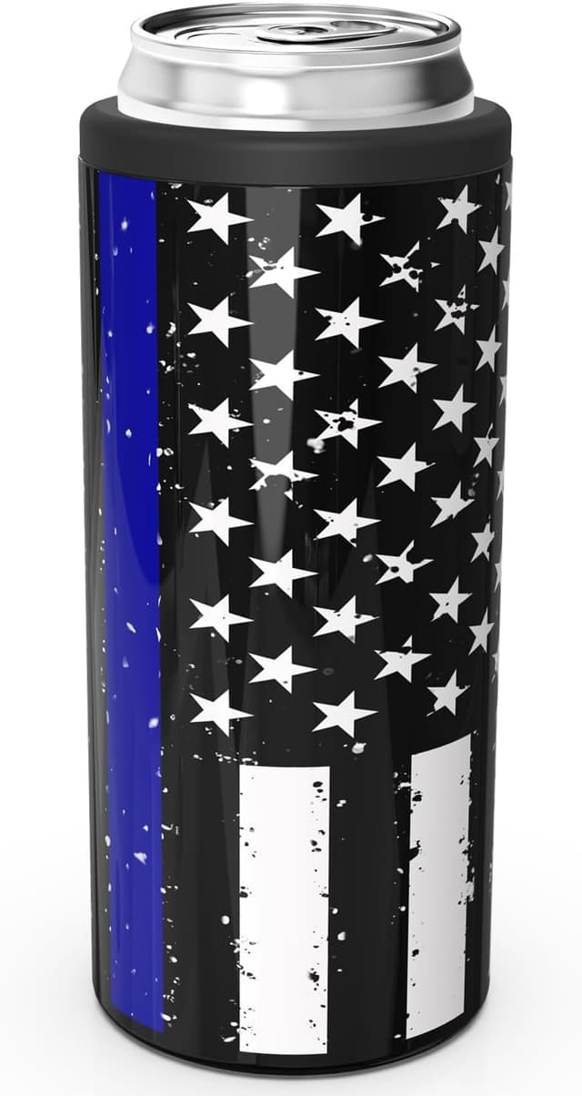 Thumbnail 6 de TILUCK Skinny Can Cooler for Slim Beer & Hard Seltzer (Double-Walled Stainless Steel) for 12 oz Slim Cans