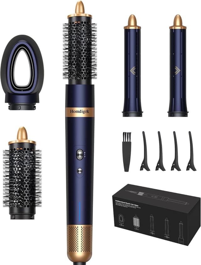 Imagen de 4-in-1 Airstyler Hairstyler with Auto-Wrap Curling Iron and Blow-Dry Brush 💇♀ en OfertitasTOP