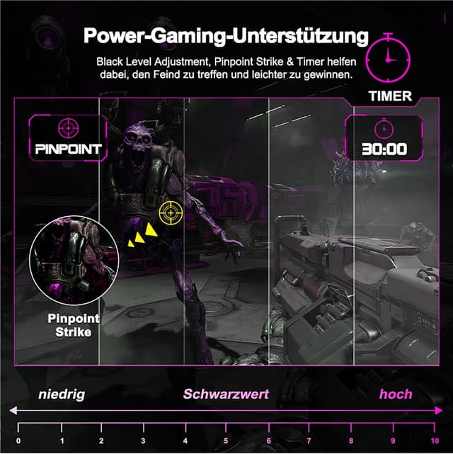 Thumbnail 4 de Minifire MFG27C1L 27" Curved Gaming Monitor 160Hz