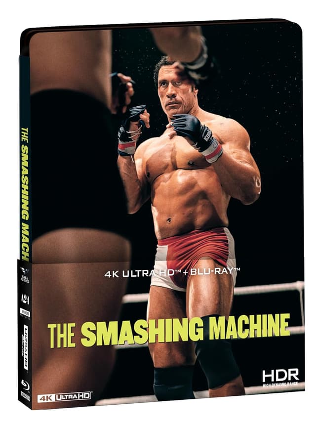 Detalle de The Smashing Machine – Steelbook 4K (Blu-ray 4K + Blu-ray HD)