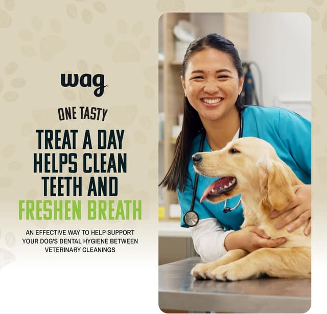 Thumbnail 4 de WAG Dental Dog Treats freshen breath and clean teeth