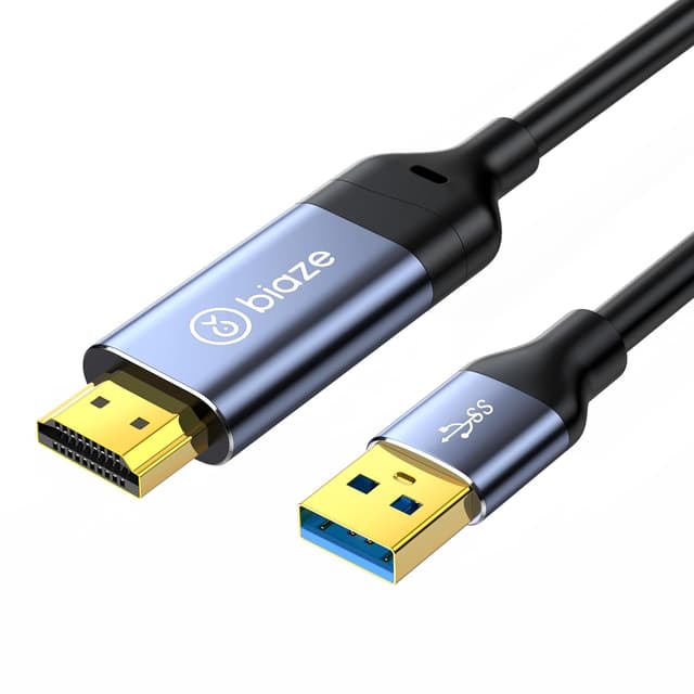 Imagen de biaze ZH213 USB‑auf‑HDMI Adapterkabel 1 m, 1080p 60Hz en OfertitasTOP