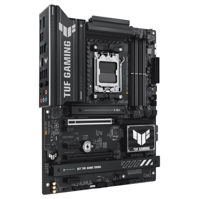 Detalle de ASUS TUF Gaming B850-PLUS WiFi (ATX) para AMD Ryzen: conectividad y estabilidad para jugar