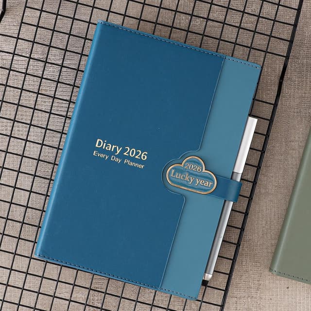 Detalle 2 de Mcdsuc A5 2026 daily planner diary