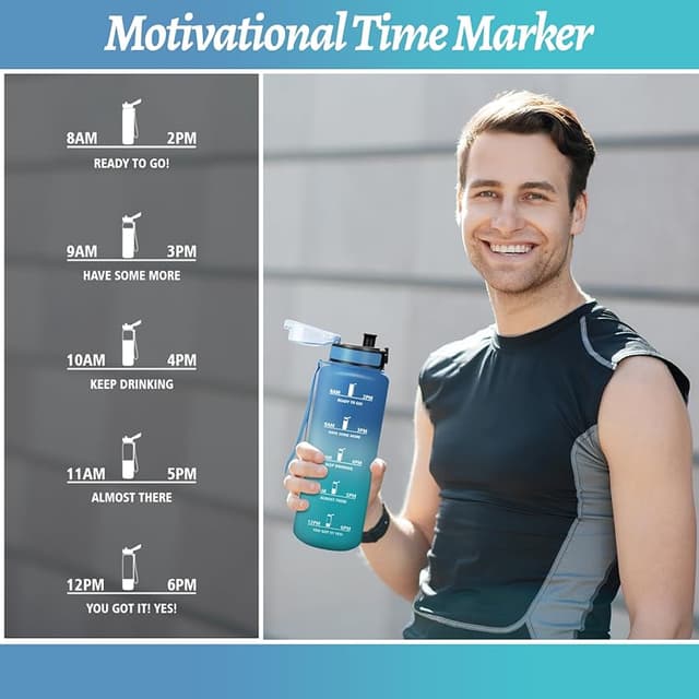 Detalle 2 de HoneyHolly Botella Agua 1,5 L marcador de tiempo