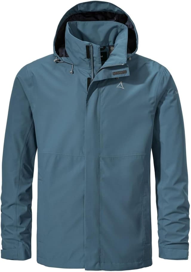 Detalle 2 de Schöffel Herren Gmund Jacke Regenjacke Hardshelljacke – wind- und wasserabweisend für wechselhaftes Wetter