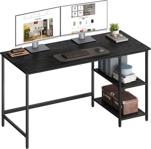 Detalle de Bureau VASAGLE LWD055B02, 140 x 60 cm