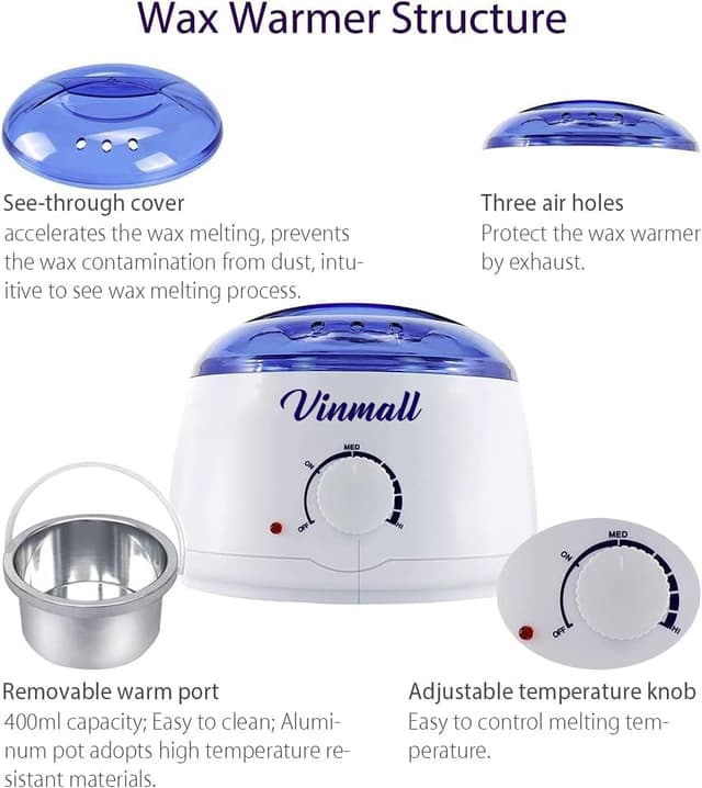 Thumbnail 2 de Waxing Set Wachsmaschine 400 g Perlen 🎀