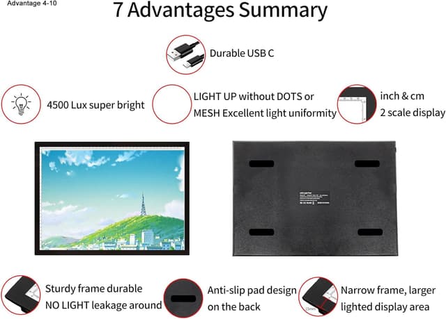 Thumbnail 4 de WELZK Tablette lumineuse A3 🎨