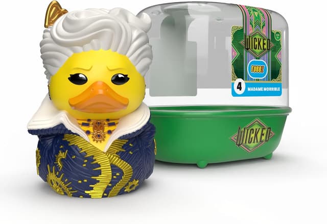 Detalle de TUBBZ First Edition Wicked for Good Madame Morrible Cosplaying Rubber Duck Vinyl Figure
