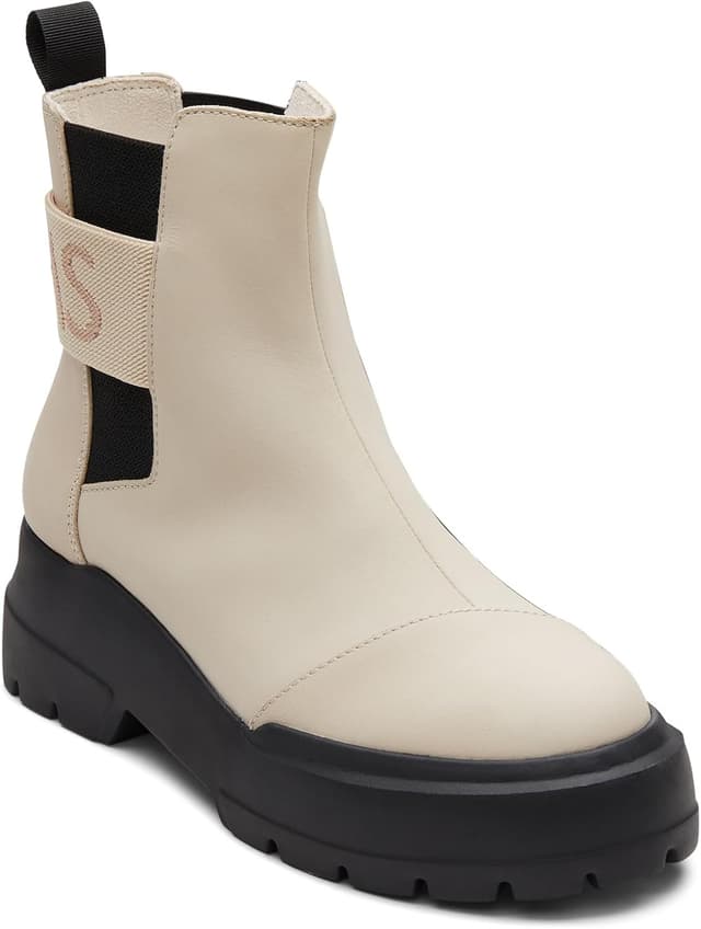 Thumbnail 6 de TOMS Charlie Leather Women’s Chestnut Heeled Chelsea Boots