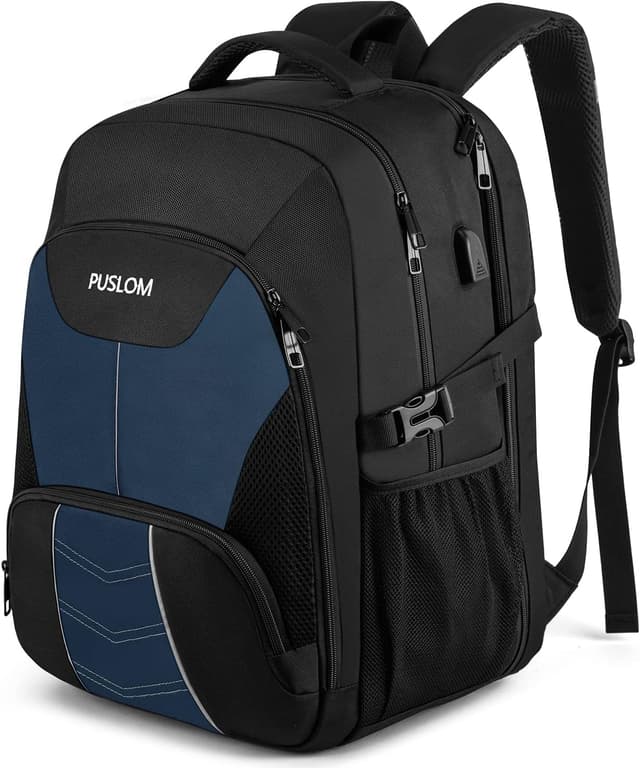 Detalle de PUSLOM Sac à dos ordinateur 55L 18,4