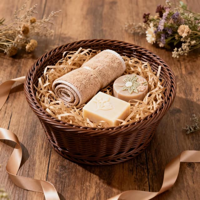 Thumbnail 6 de 500g Brown shredded tissue paper for gifts